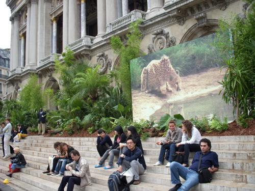 Guerlain Homme fait Paris, jungle urbaine