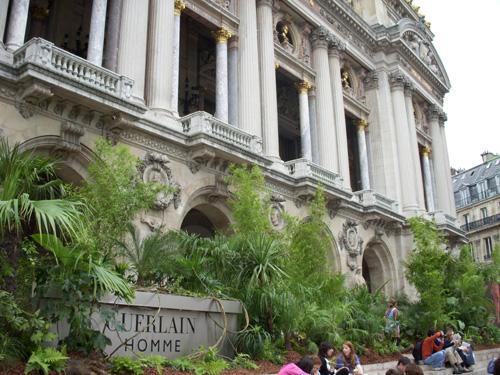 Guerlain Homme fait Paris, jungle urbaine