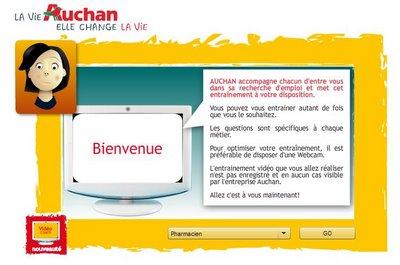 Préparez votre entretien d'embauche avec Vidéo Coach d'Auchan