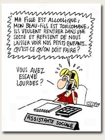 La voix d'une assistante de service social La voix d'une assistante de service social