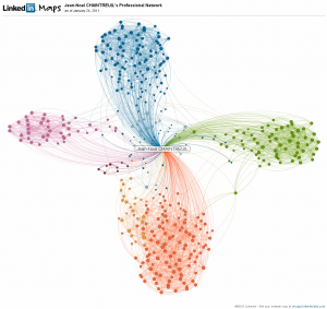 Cartographier vos relations professionnelles grâce à LinkedIn InMaps