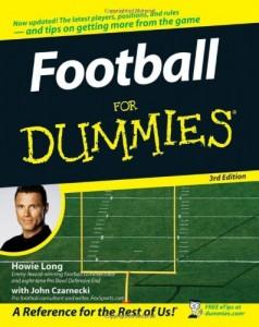 Le Roman du Dimanche : Football for Dummies de Howie Long