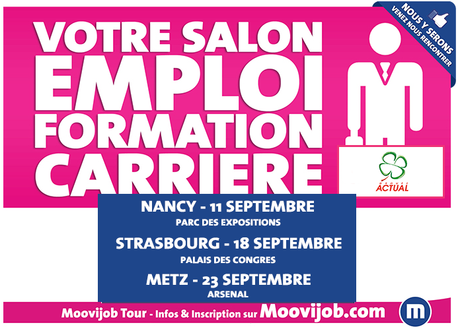 Le groupe ACTUAL, des solutions pour l’emploi et les compétences au Moovijob Tour France