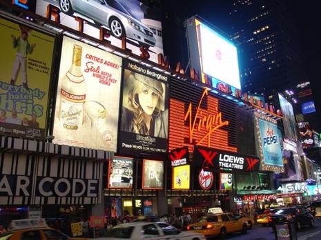 Le Virgin Megastore de Times Square ferme ses portes