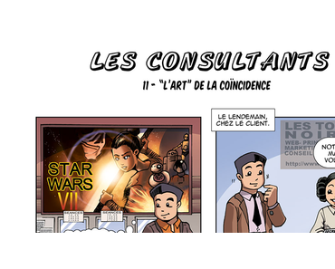 BD Les Consultants N°11 : “L’art” de la coïncidence