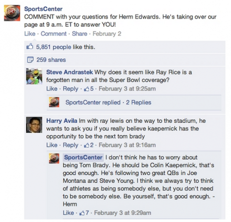 Les commentaires imbriqués de Facebook