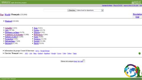 dmoz-annuaire-reportoire-site-open-directory-benevole DMOZ annuaire de sites et répertoire open directory bénévole